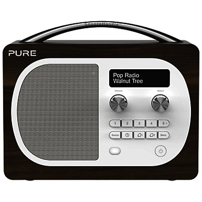 Pure Evoke D4 DAB/FM Radio Walnut